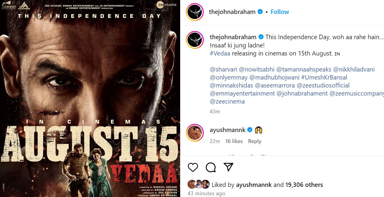 John Abraham Vedaa